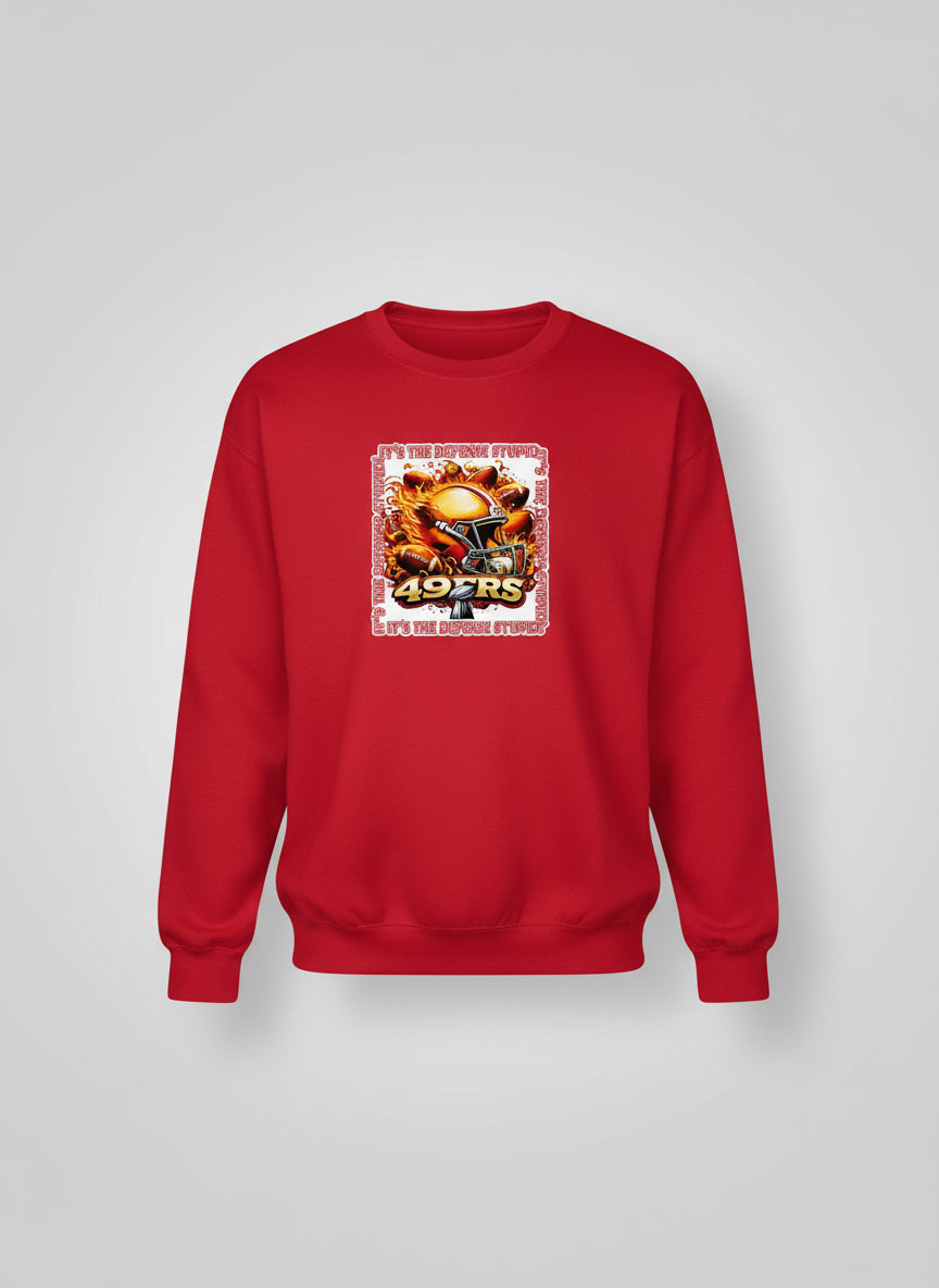 IT's The Defense Stupid 2 49ers T-shirt Football