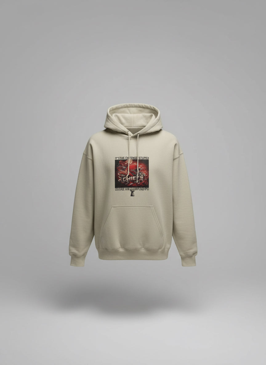 It's The Defense Stupid @ Football 2 Hoodie Kansas City