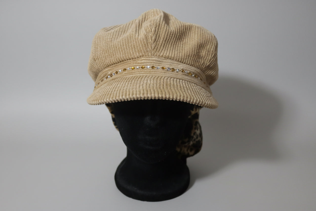 Women's Bling Newsboy Hat